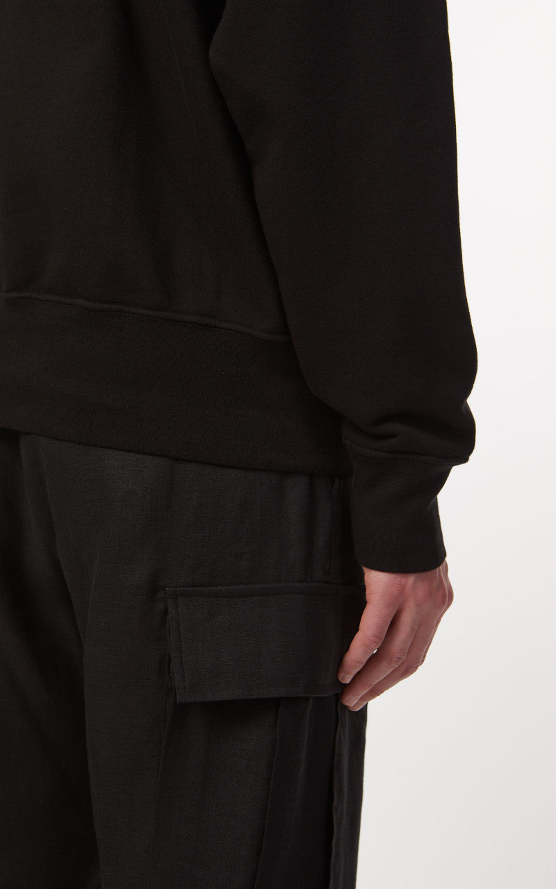 Lady White Co. LW610 Relaxed Sweatshirt Black