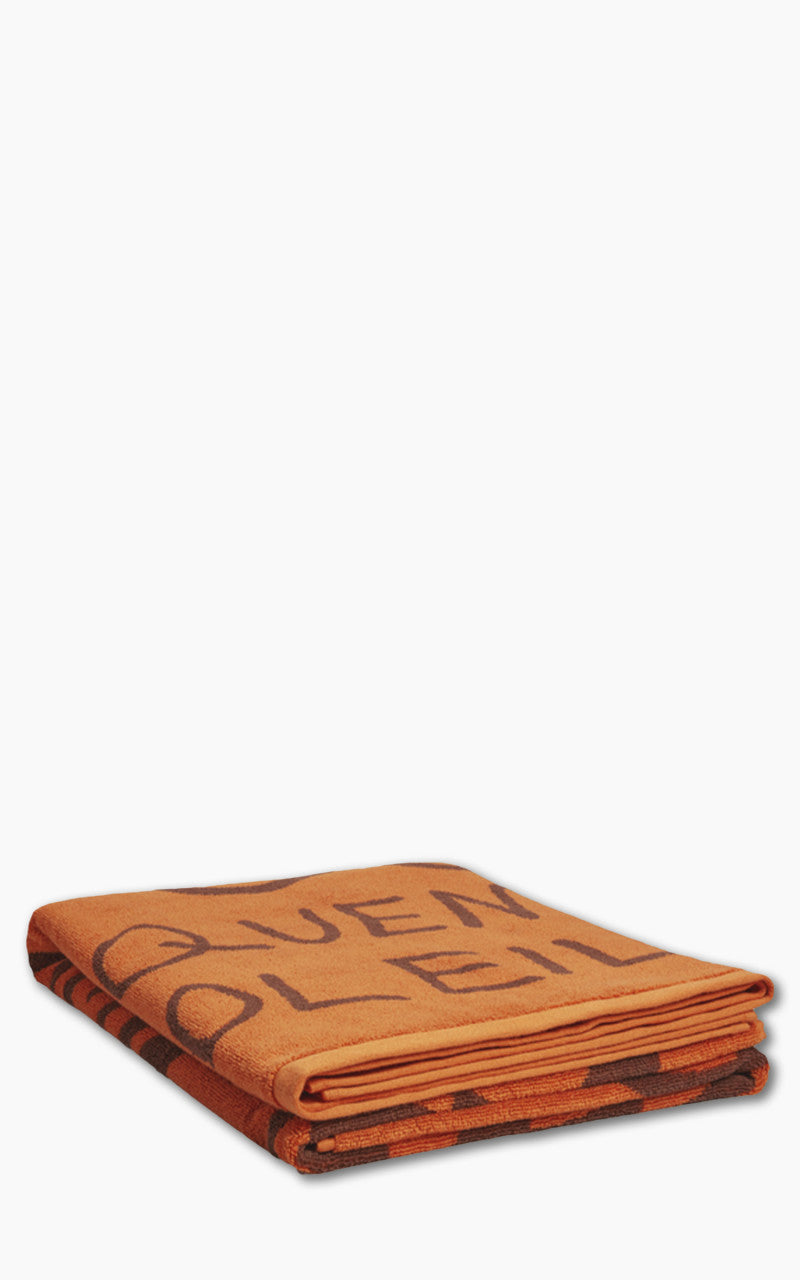 Jacquemus La serviette Soleil Spiral Sun Beach Towel Multi Orange