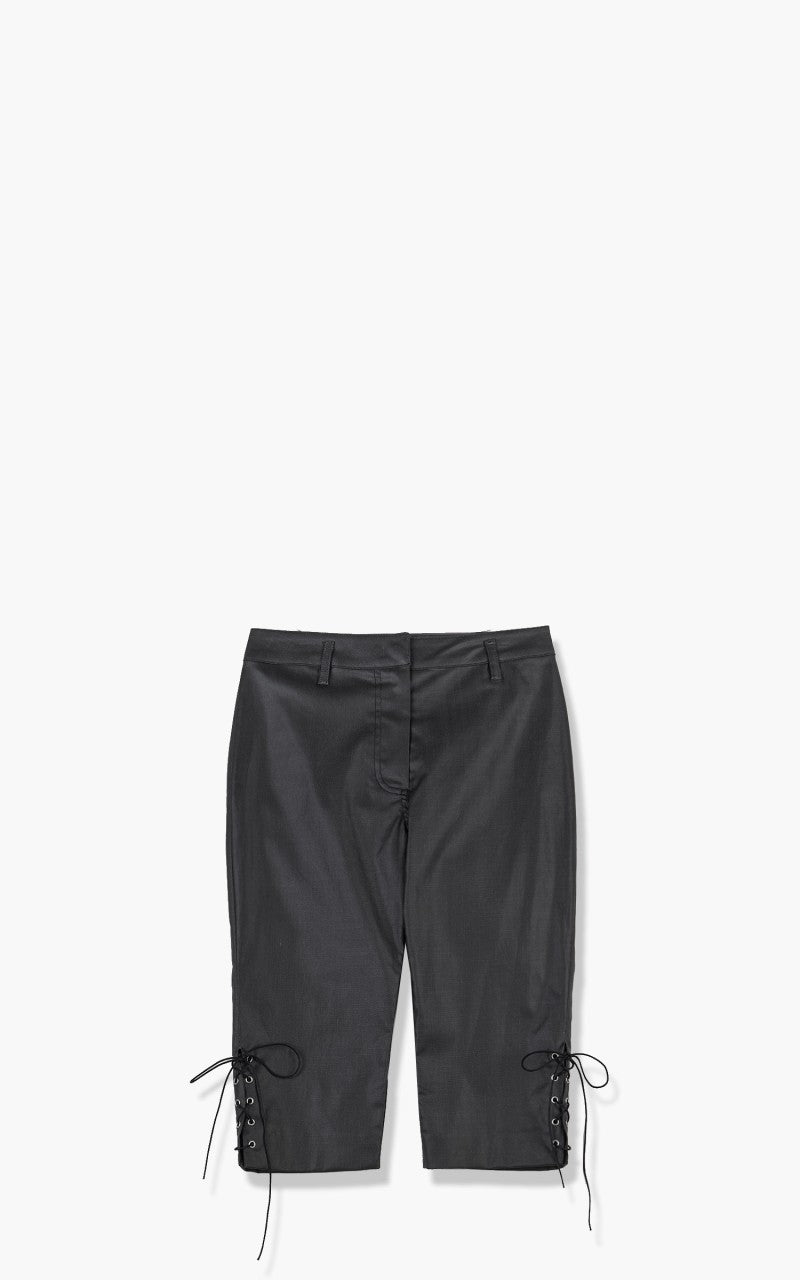 TheOpen Product Lace Up Mid Length Shorts Black