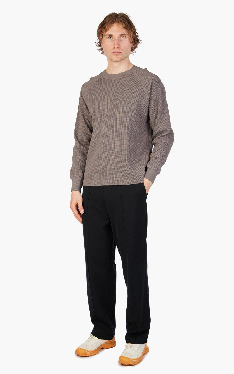 Lady White Co. Raglan Thermal Dust Grey