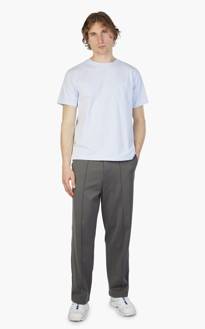 Lady White Co. Balta Pocket Tee Pale Blue