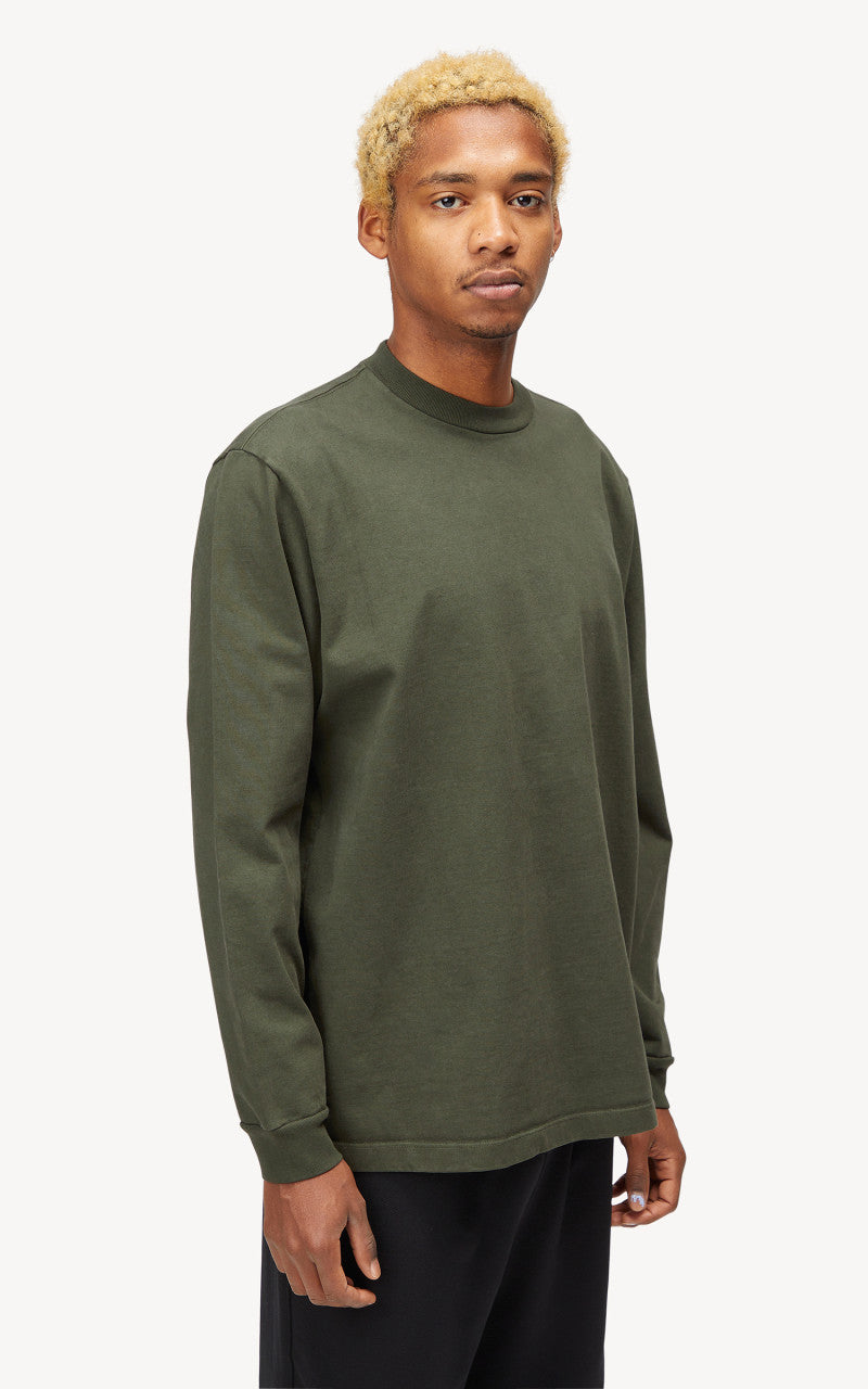 Lady White Co. L/S Rugby T-Shirt Deep Green