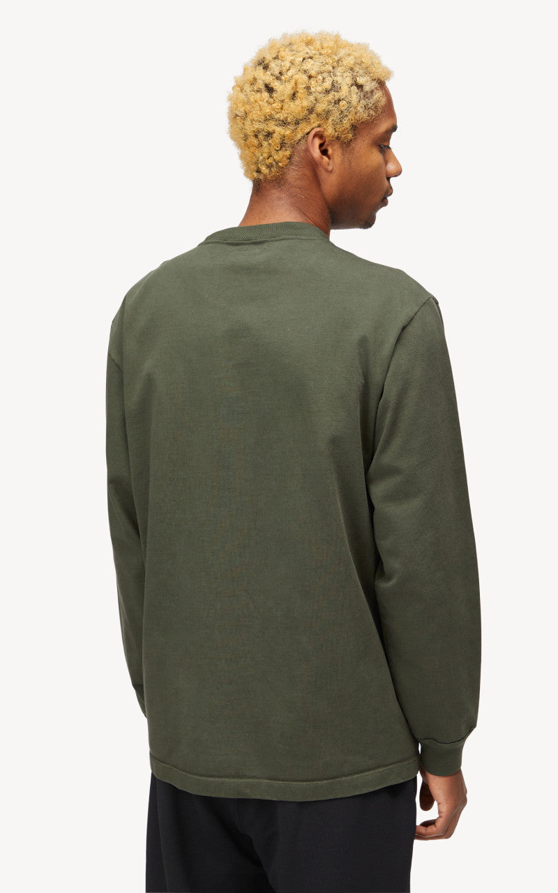 Lady White Co. L/S Rugby T-Shirt Deep Green