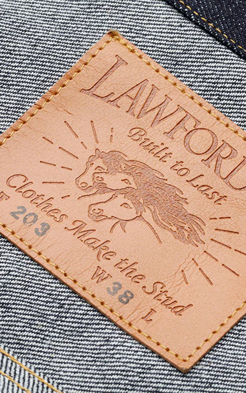 Lawford Lot.203 One Pocket Denim Jacket Indigo 13.5oz