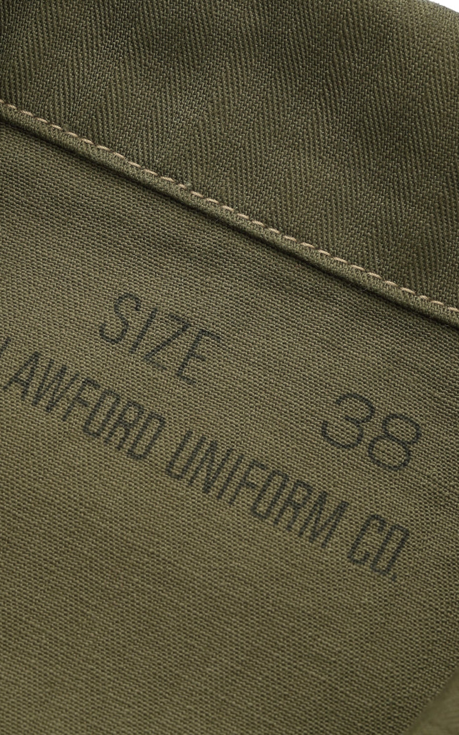 Lawford N-3 Utility Jacket Herringbone Twill Olive Drab