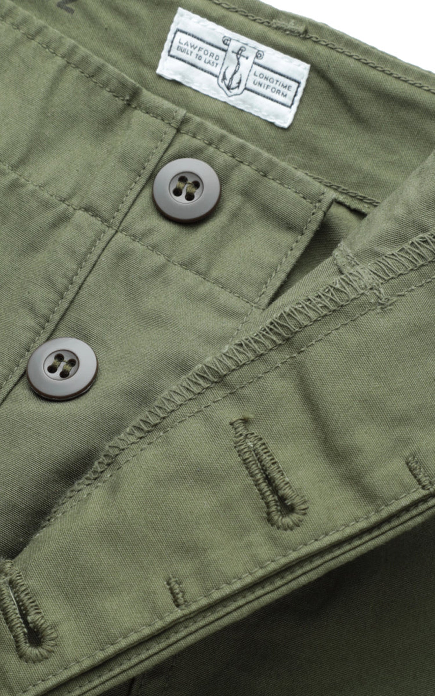 Lawford Utility Trousers Poplin Olive Drab