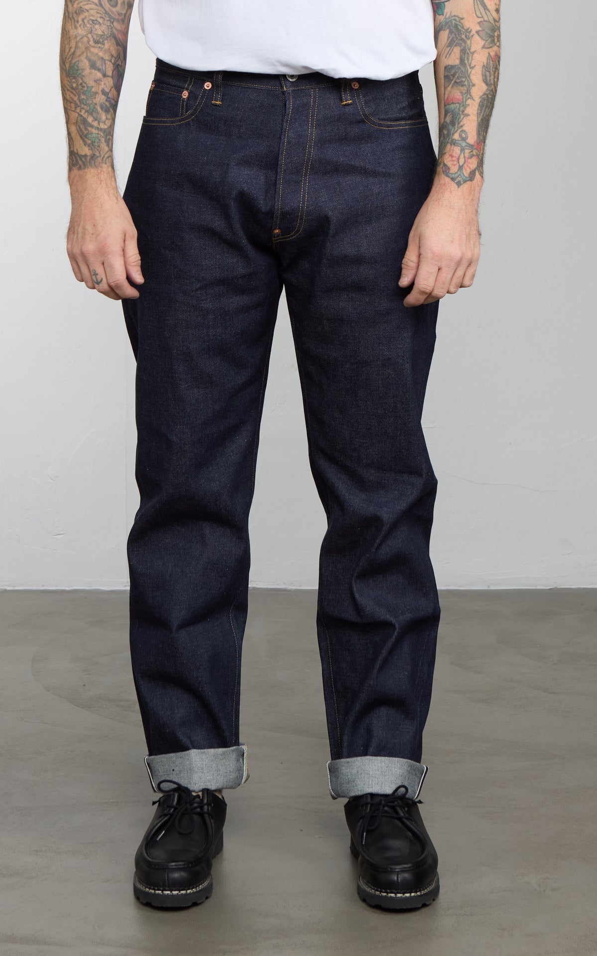 Lawford Lot.203 Five Pocket Denim Pants Indigo 13.5oz