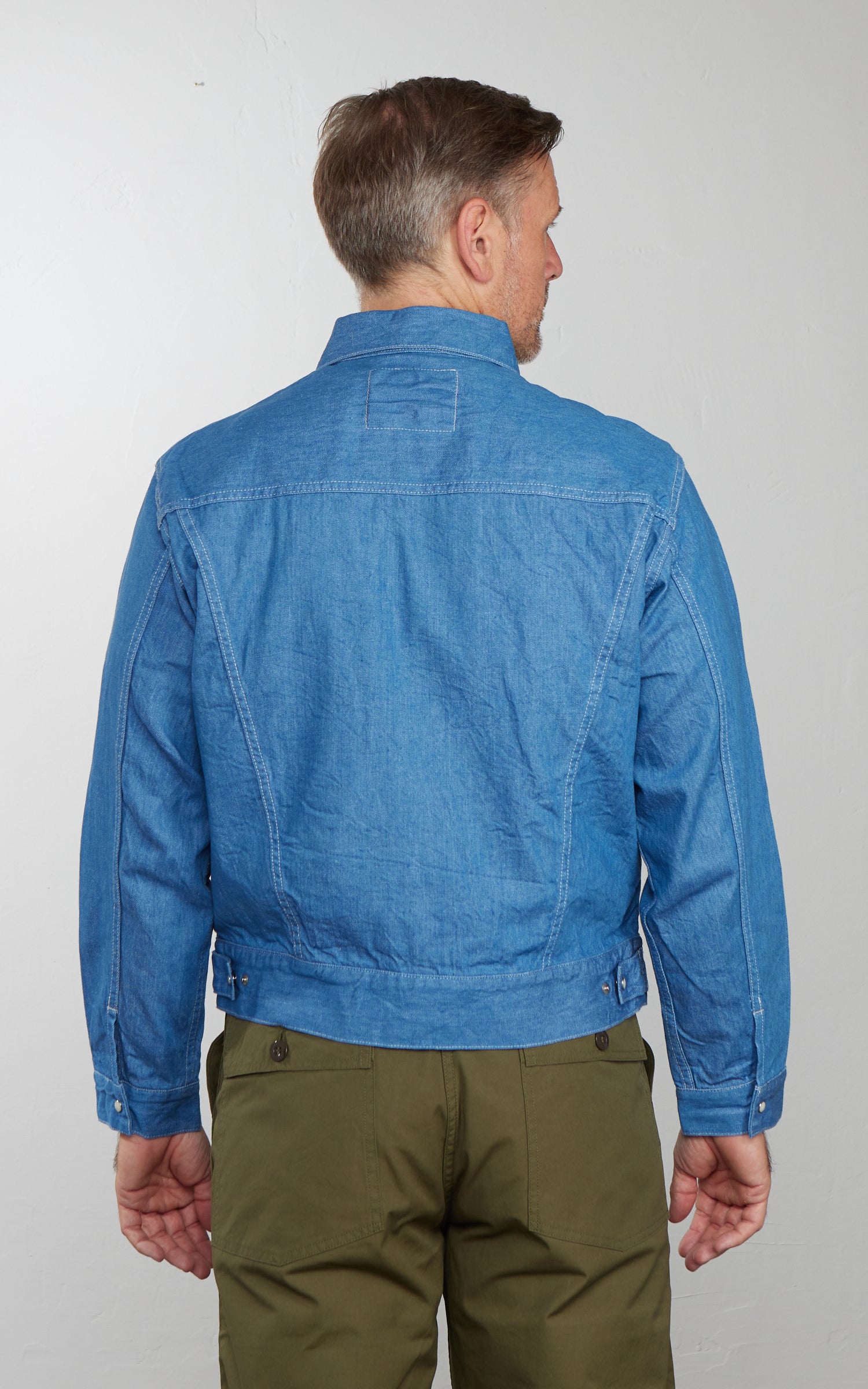Lawford Lot.261 Western Denim Jacket "Maverick" Sax Blue