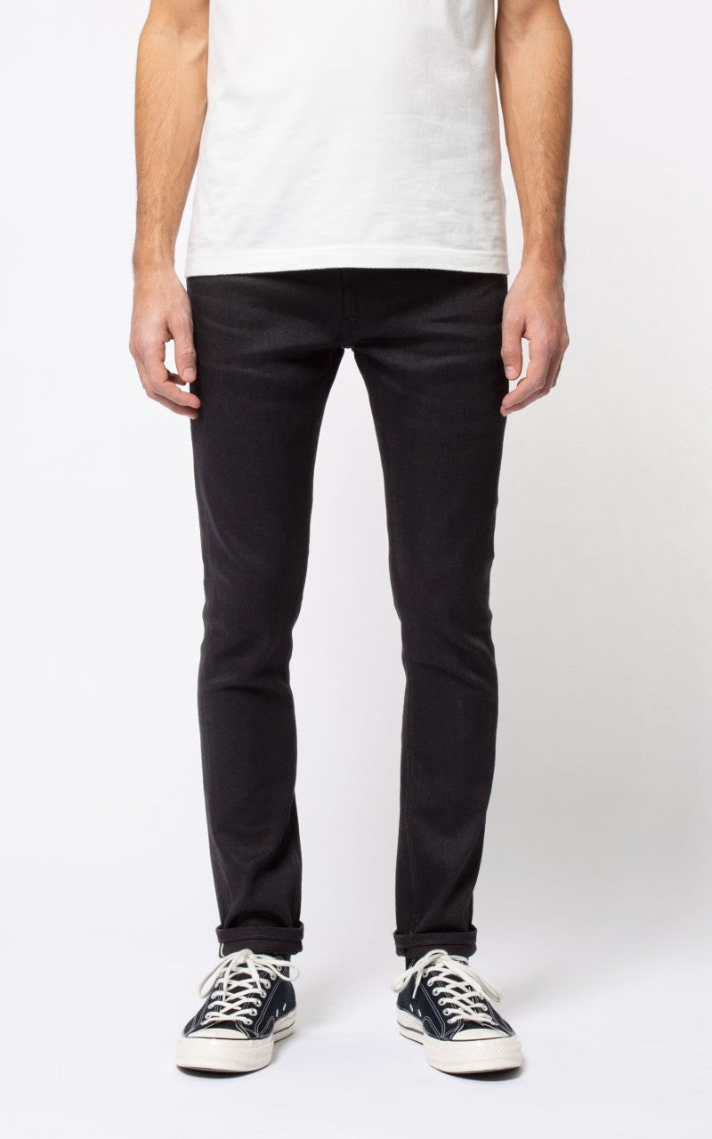 Nudie Jeans Lean Dean Dry Black Selvage