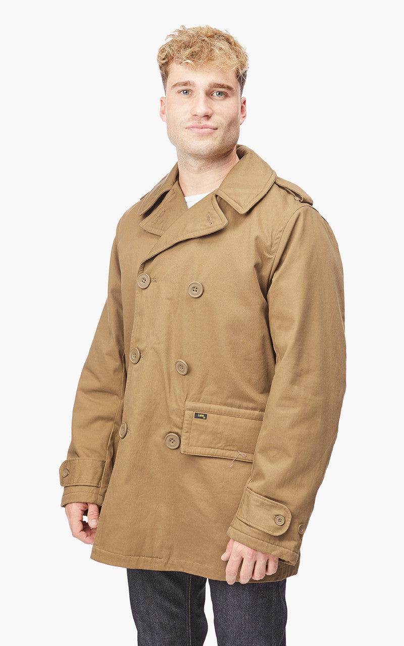 Lee 101 101 Reefer Jacket Dark Tan