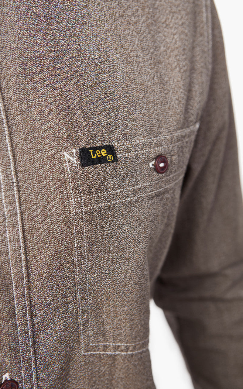 Lee 101 101 Workwear Shirt Bistre