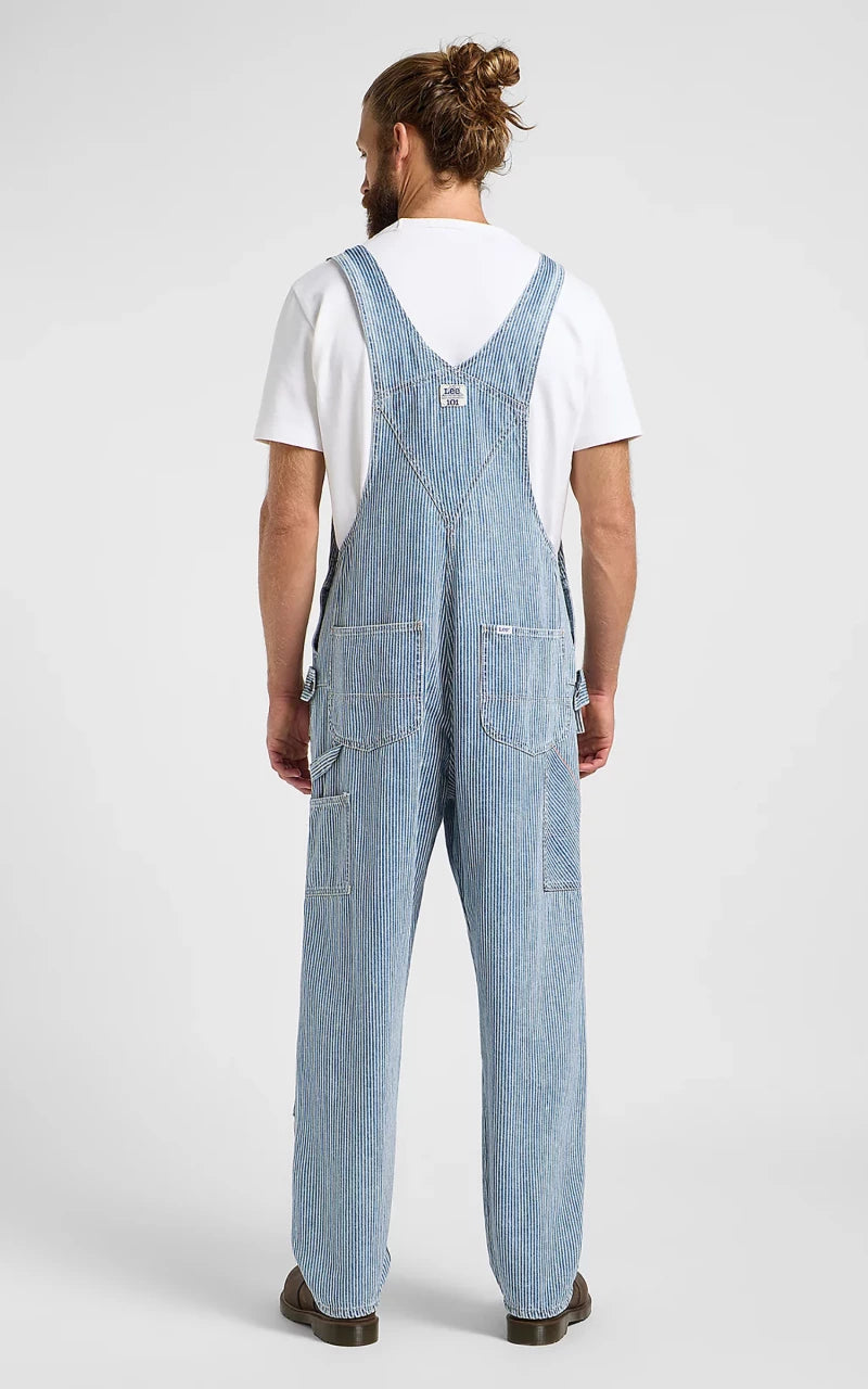 Lee 101 101 Painters Bib Overall Railroad Stripe