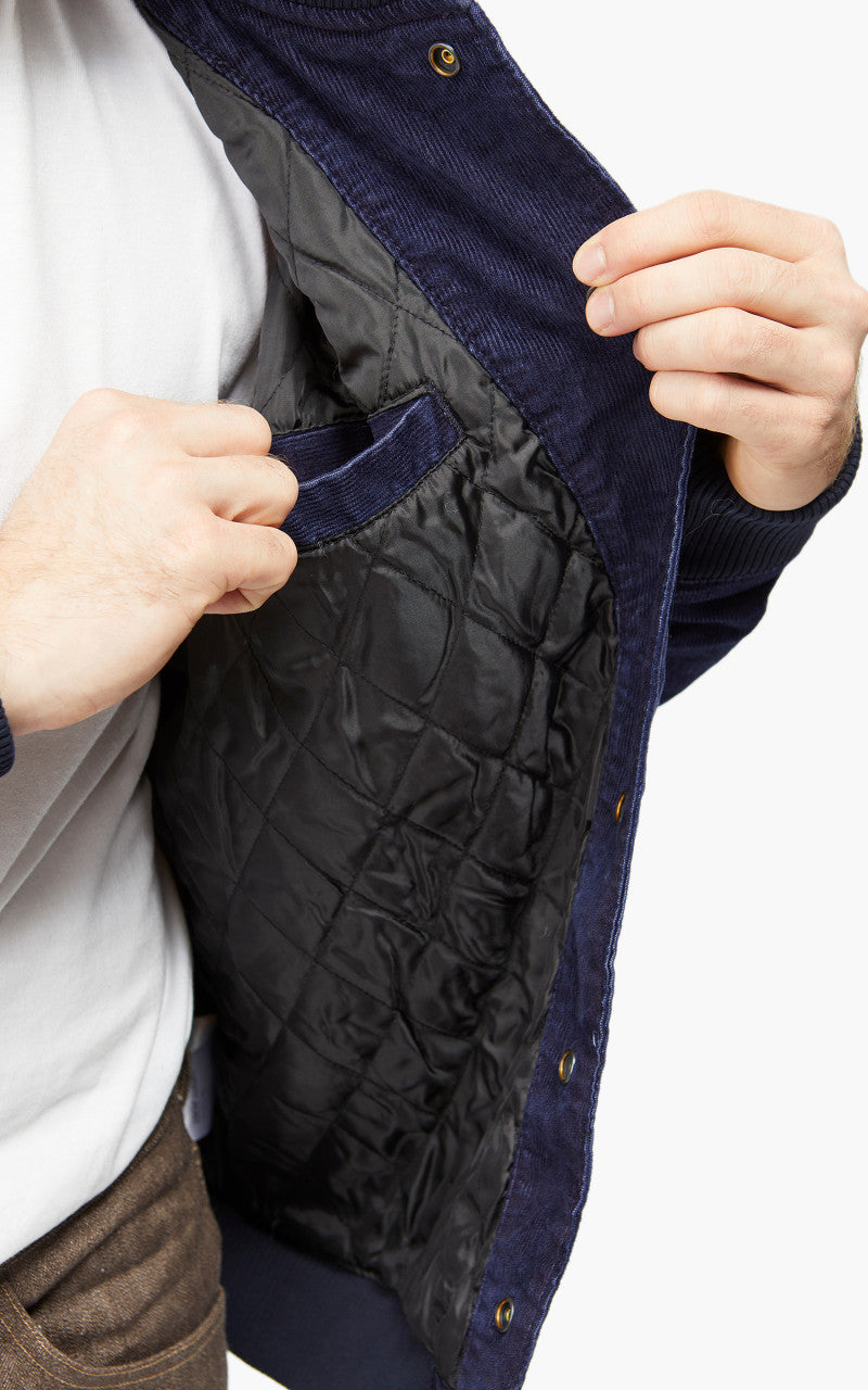 Lee Varsity Jacket Corduroy Dark Indigo