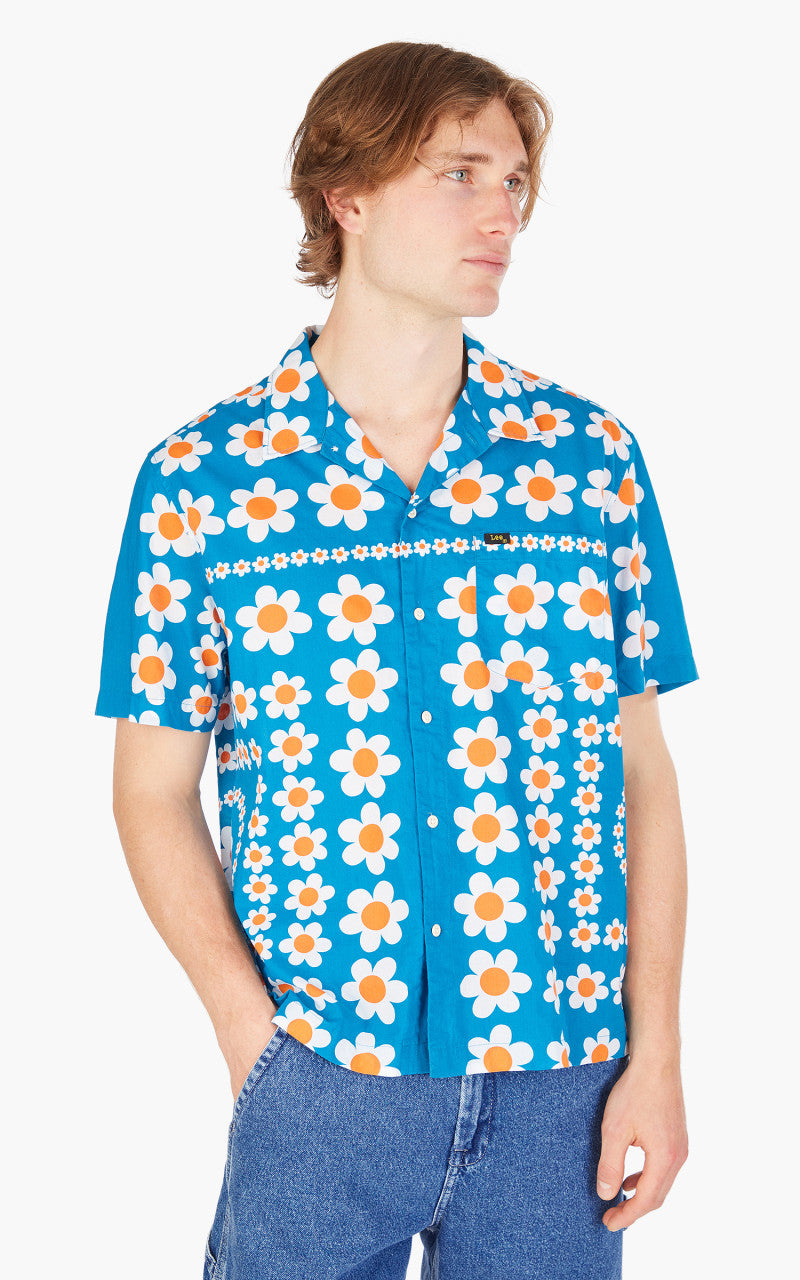 Lee 101 101 Resort Shirt Orange Crush