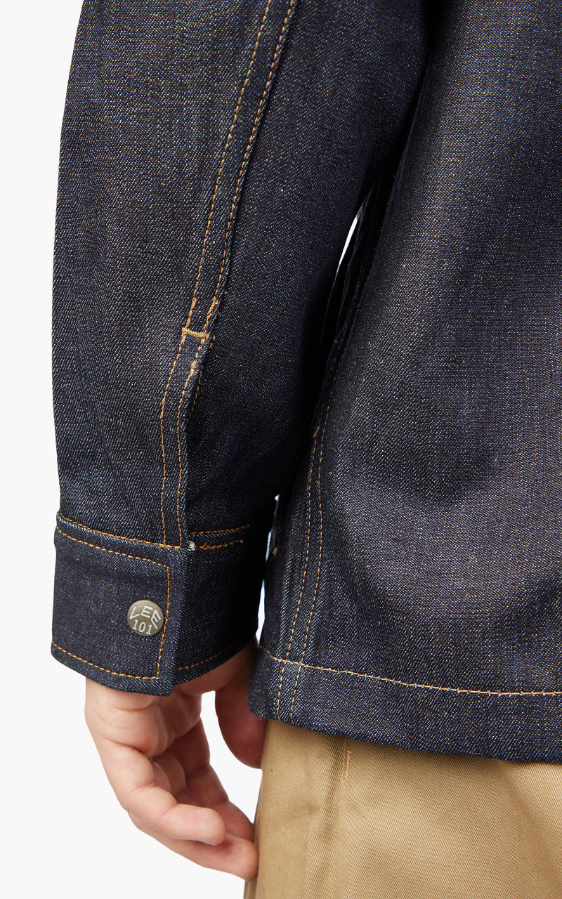 Lee 101 101 Denim Overshirt Dry Indigo