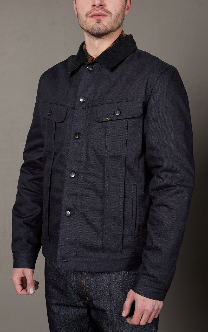 Lee 101 101 Storm Rider Jacket Blanket Lined Dry Indigo 13oz