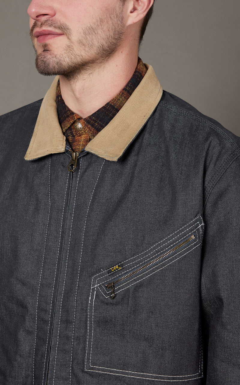Lee 101 91B Zip Jacket Dry Indigo 11.5oz