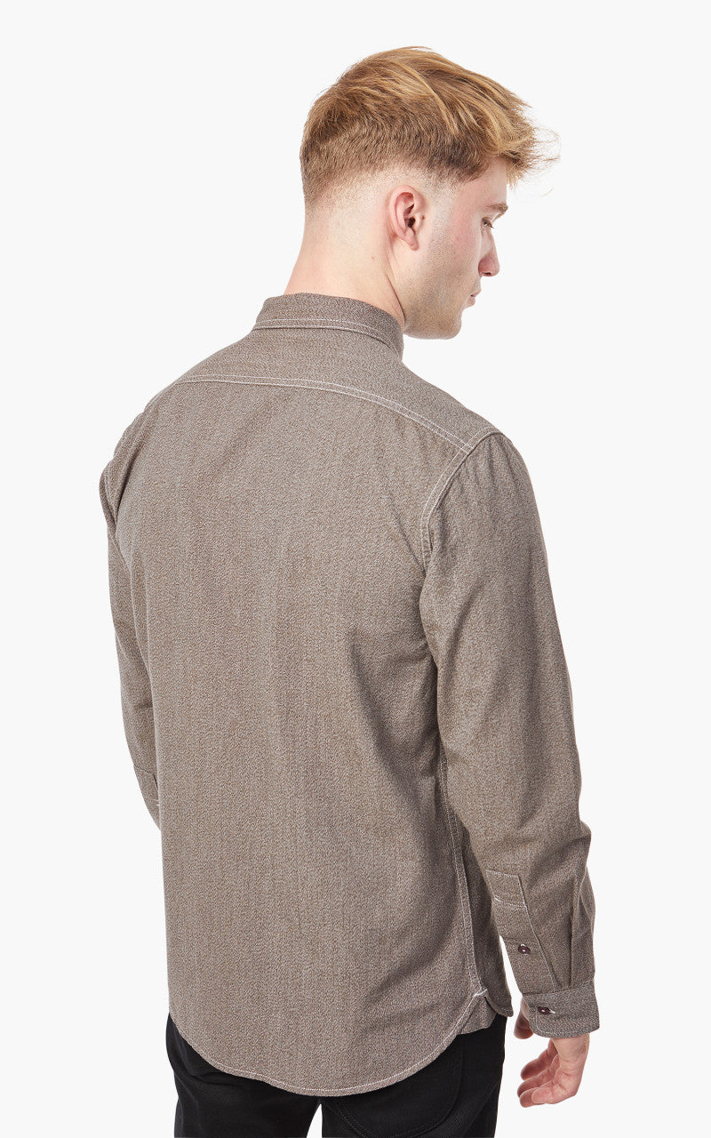 Lee 101 101 Workwear Shirt Bistre