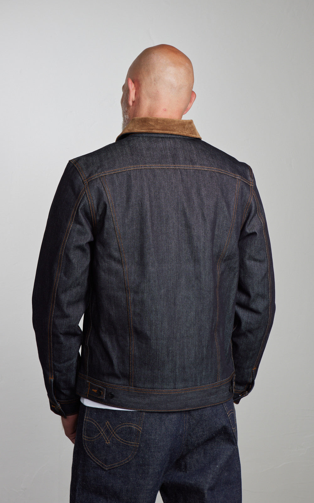 Lee 101 101 Storm Rider Jacket Blanket Lined Dry Indigo 14.75oz