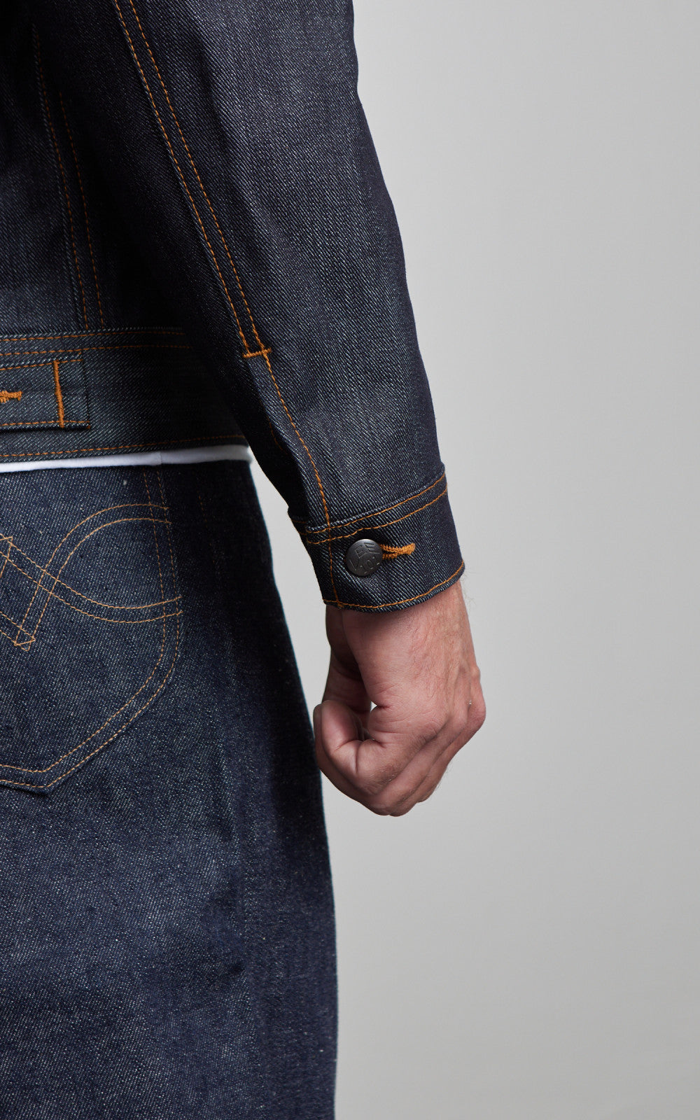 Lee 101 101 Storm Rider Jacket Blanket Lined Dry Indigo 14.75oz