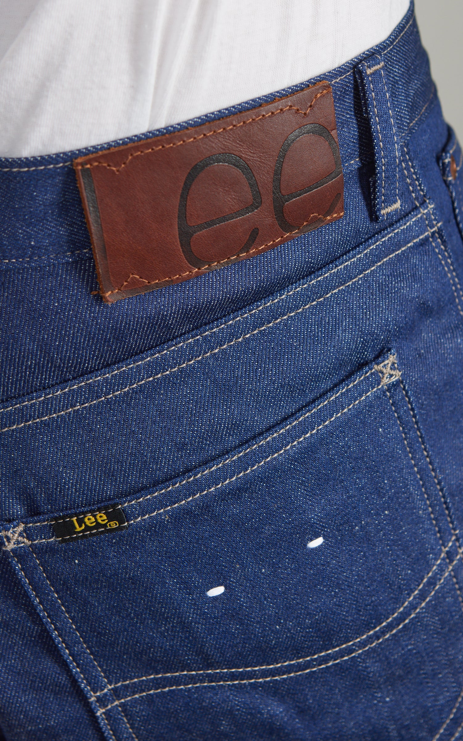 Lee 101 101 50's Rider Relaxed Jean Dry Red Cast Indigo