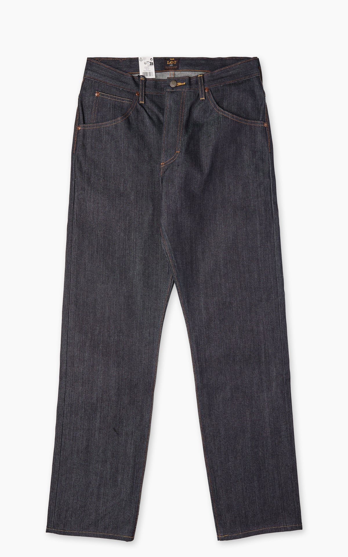 Lee 101 101 Z Regular Jean Selvedge Dry Blue 14.75oz