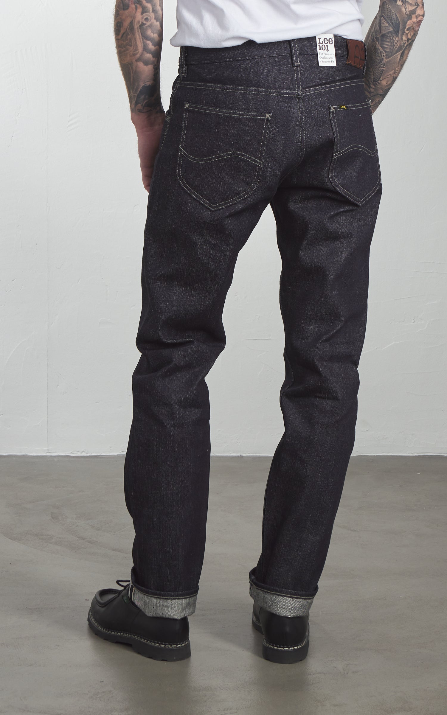 Lee 101 101 Z Jeans Selvedge Dry Heavyweight Blue 17oz