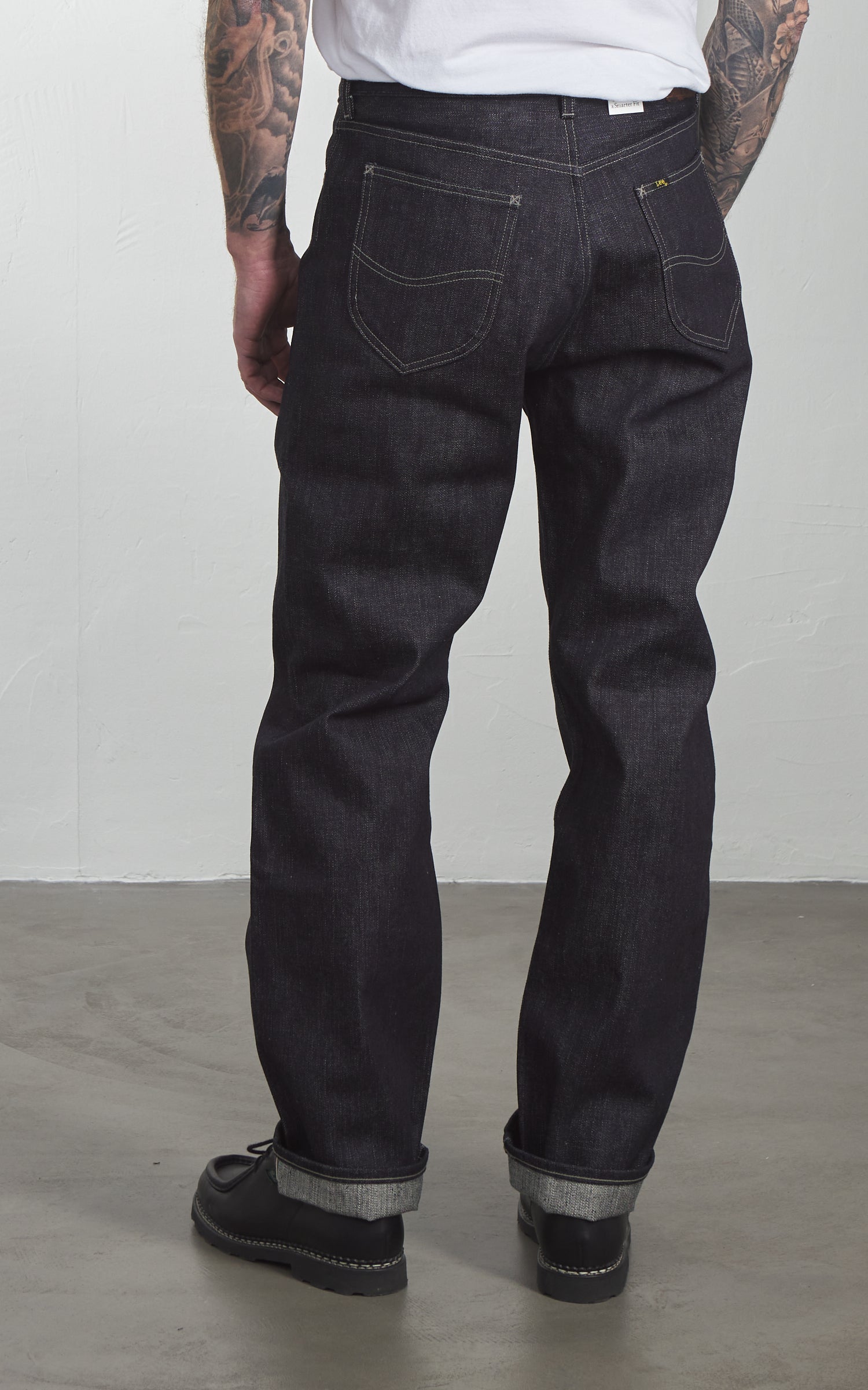 Lee 101 101 R Relaxed Jeans Selvedge Dry Heavyweight Blue 17oz