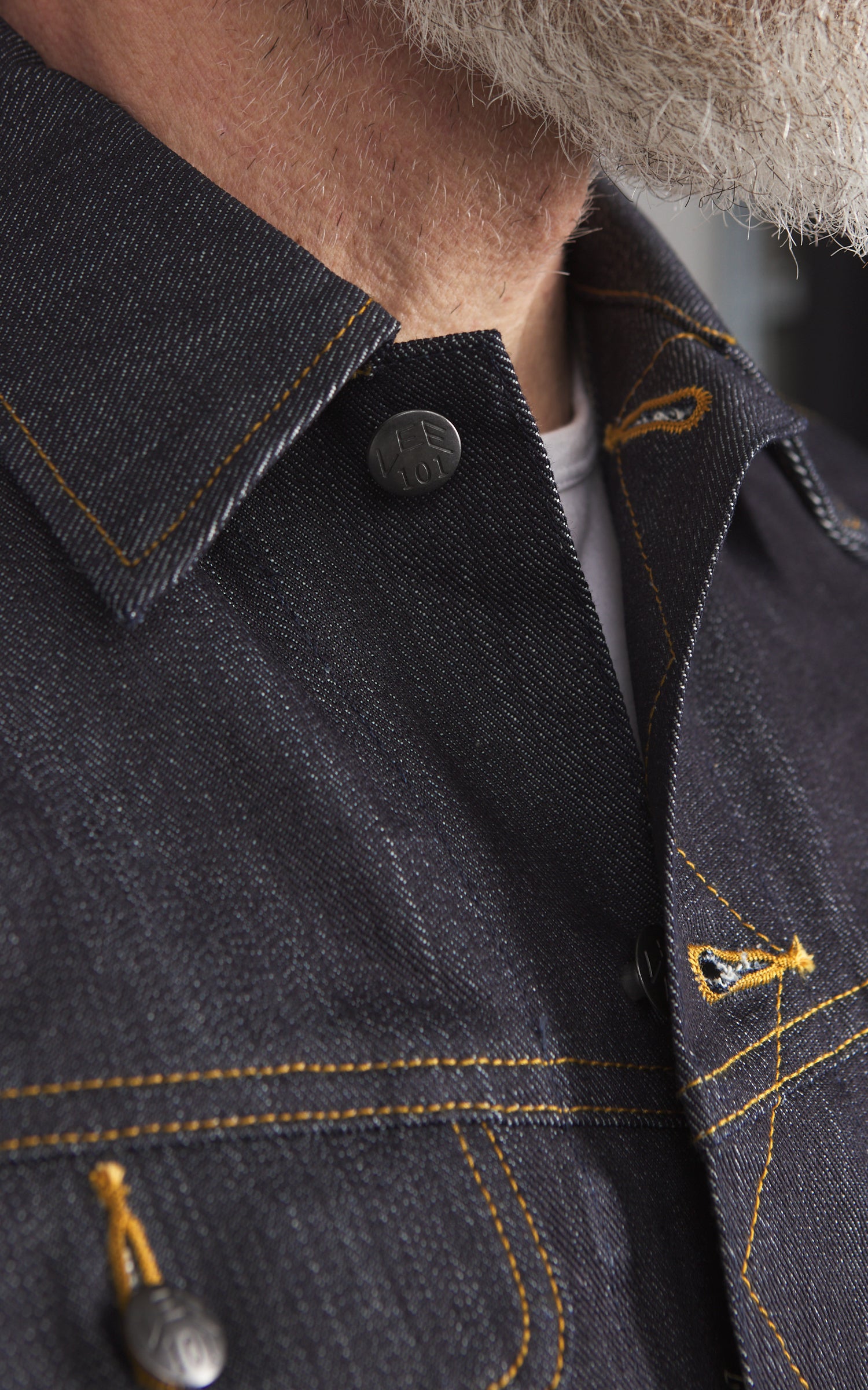 Lee 101 101 Rider Jacket Dry Blue 14.75oz