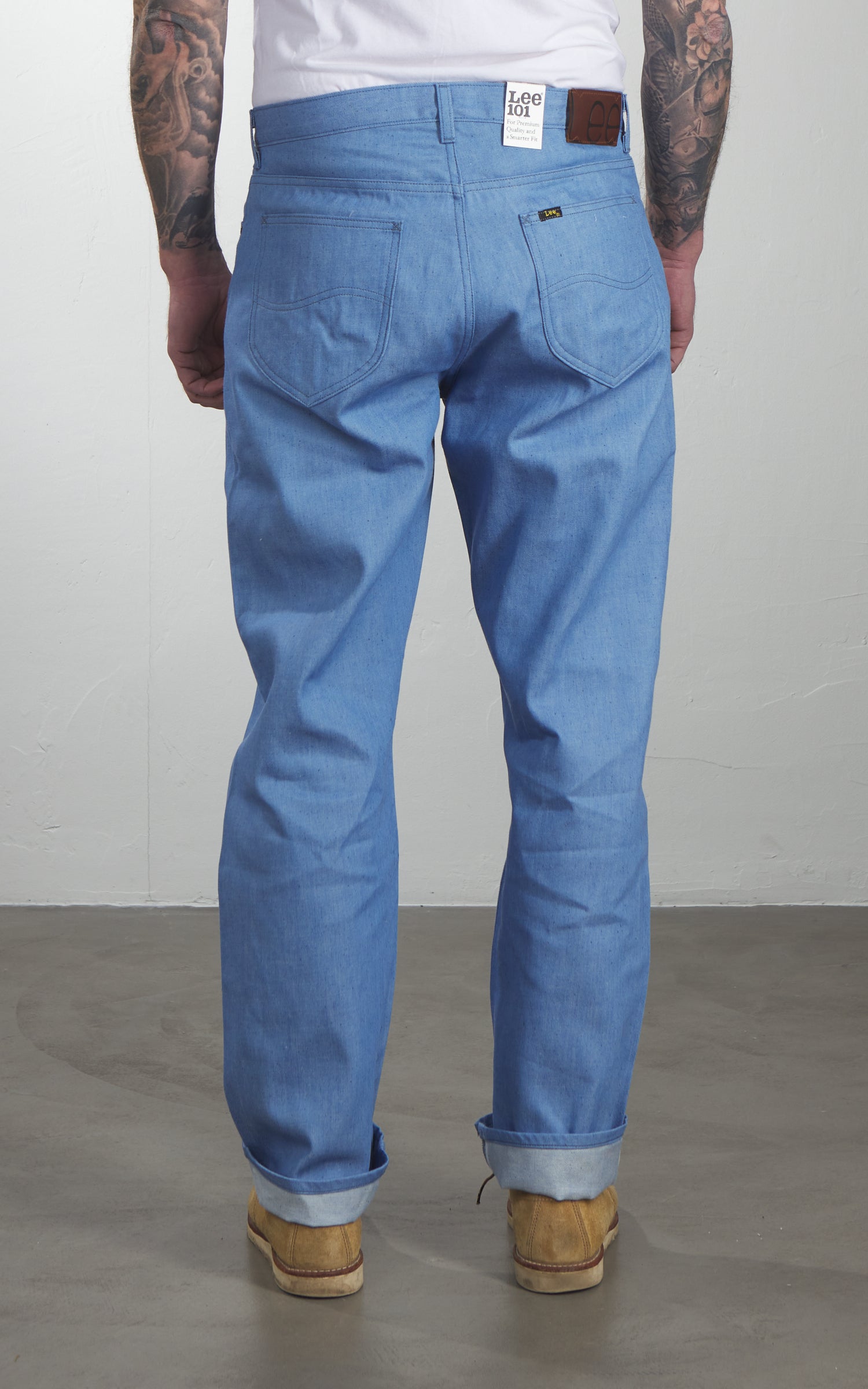 Lee 101 101 L Loose Jeans Selvedge Dry Low Dip 10oz