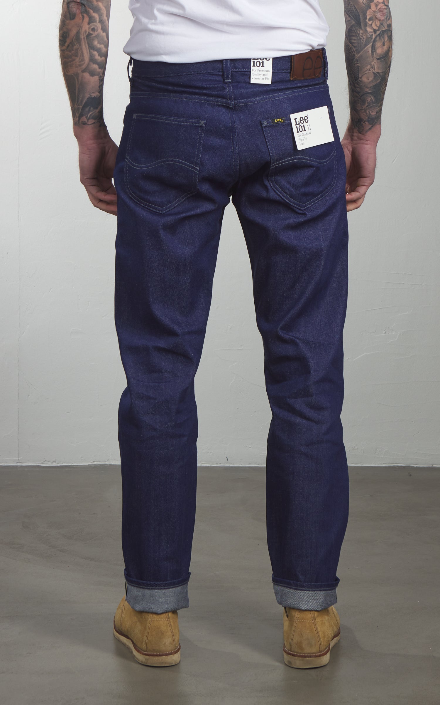 Lee 101 101 Z Regular Jean Selvedge Dry Red Cast 11.5oz