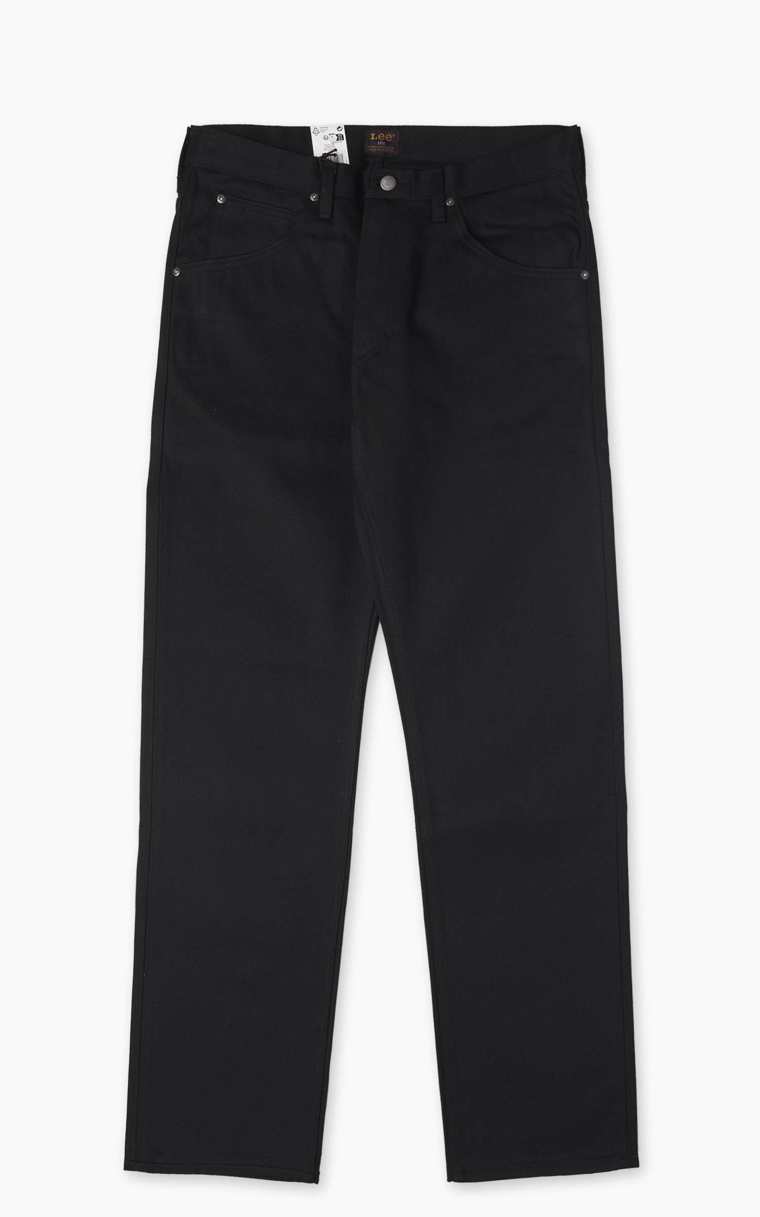 Lee 101 101 Z Jeans Dry Selvedge Black