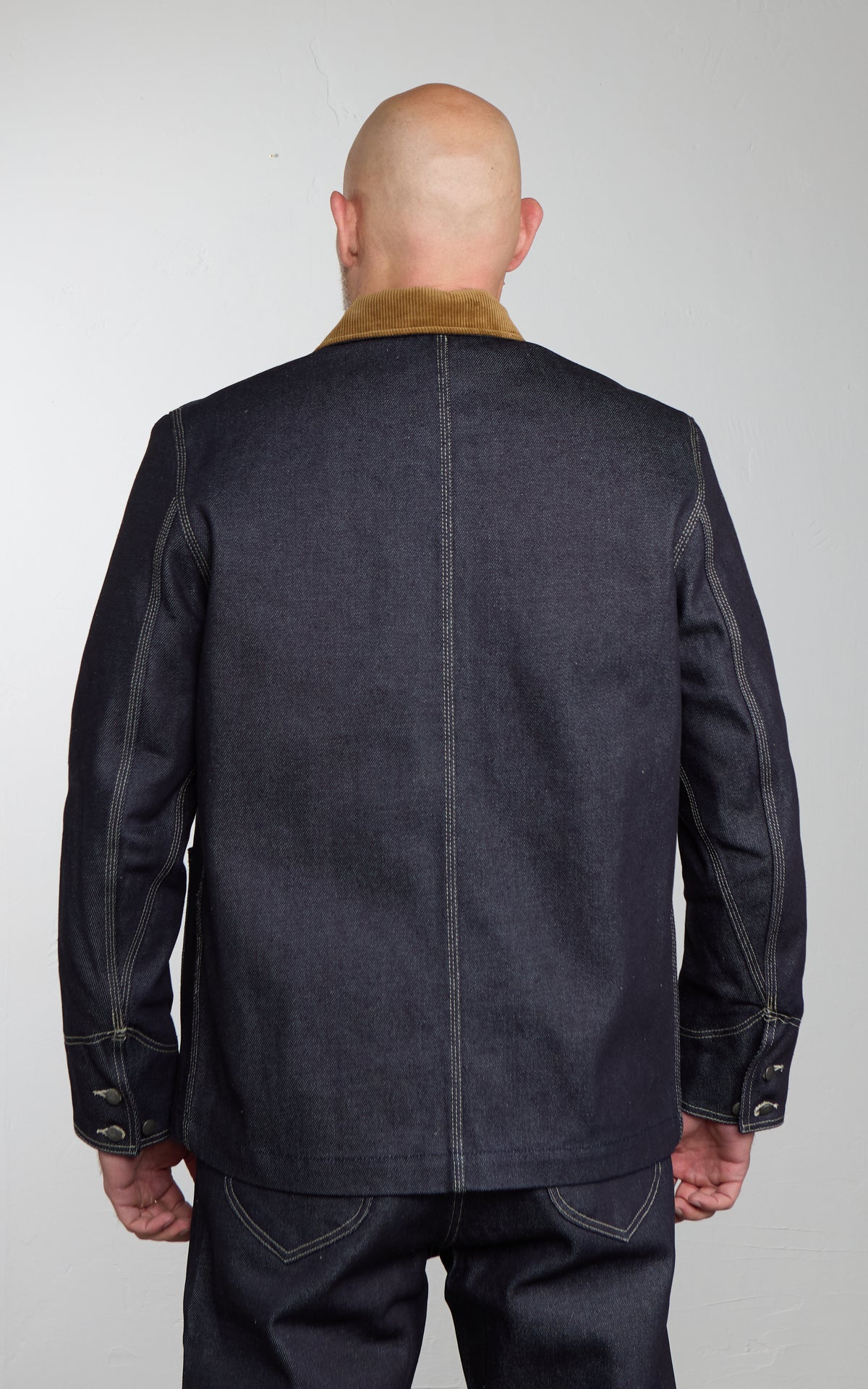 Lee 101 101 Heavyweight Relaxed Chore Jacket Indigo 18.25oz