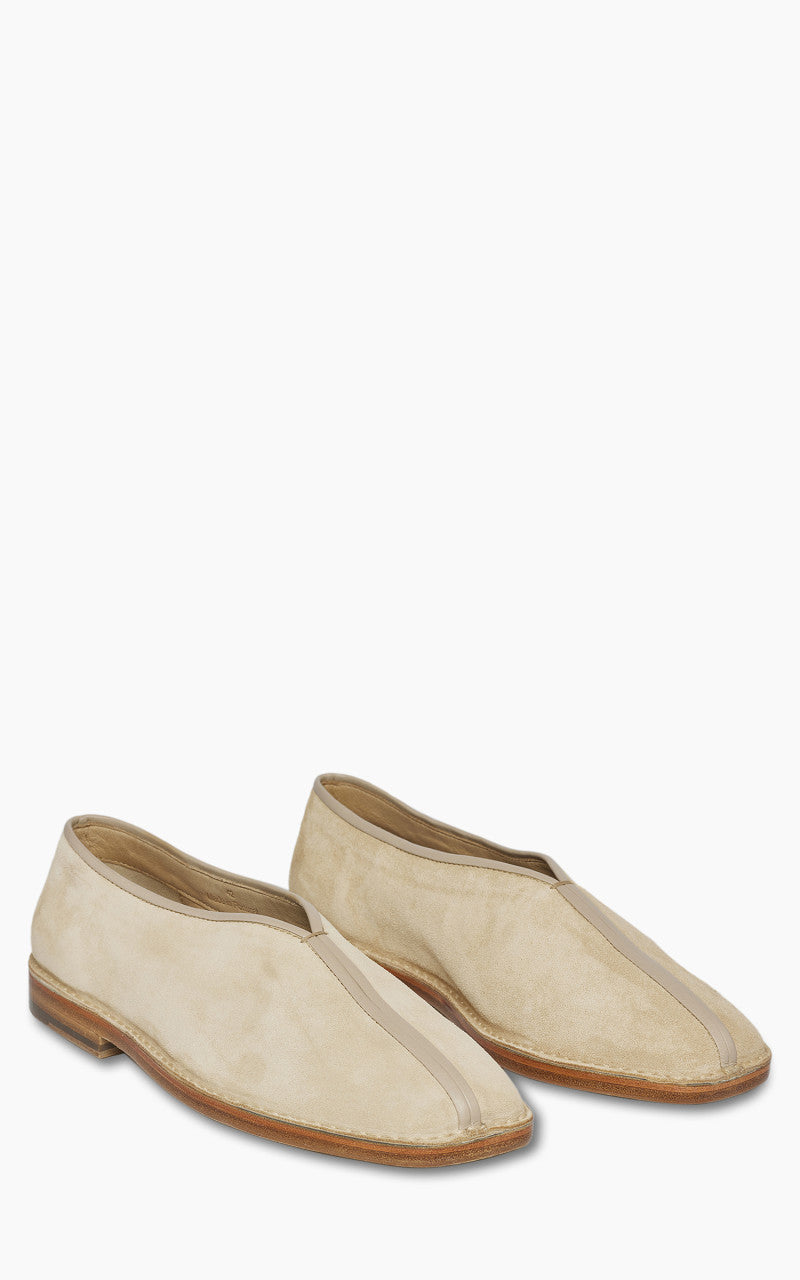 Lemaire Flat Piped Slippers Dusty Magic