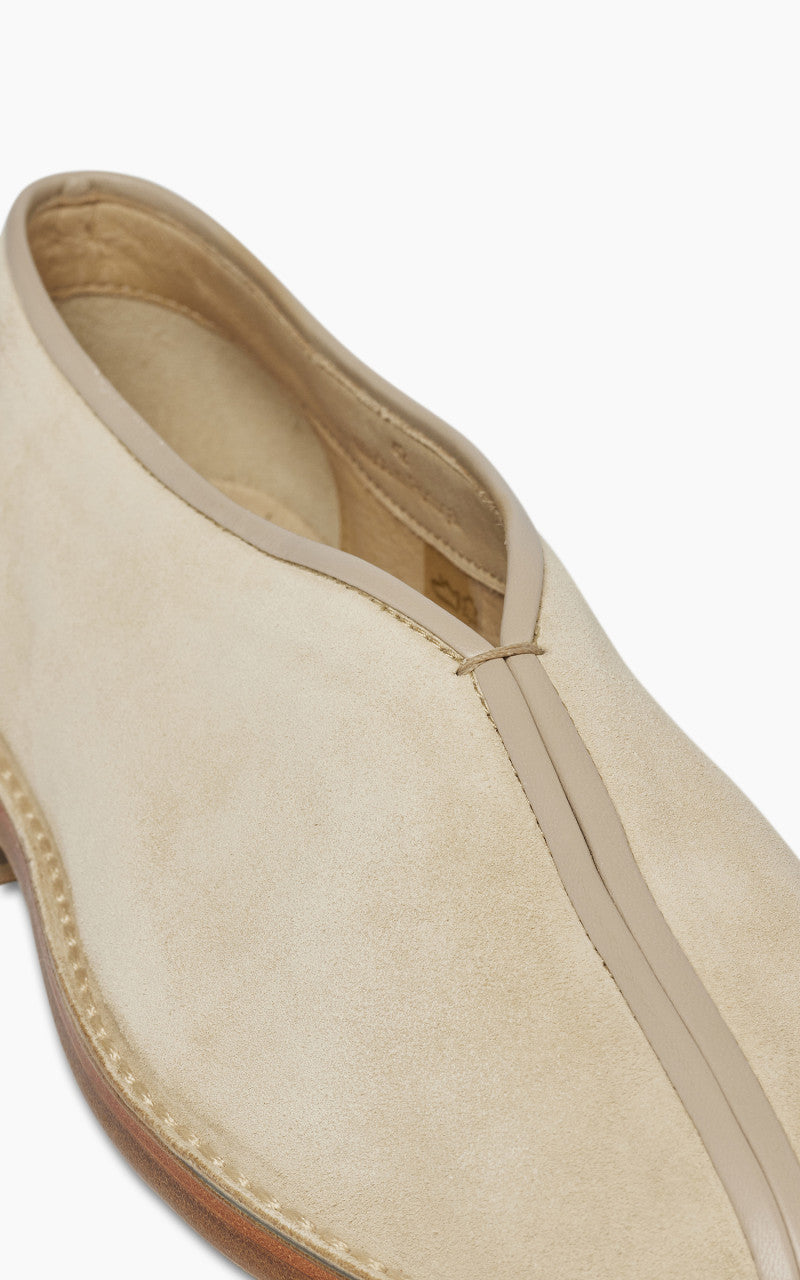 Lemaire Flat Piped Slippers Dusty Magic