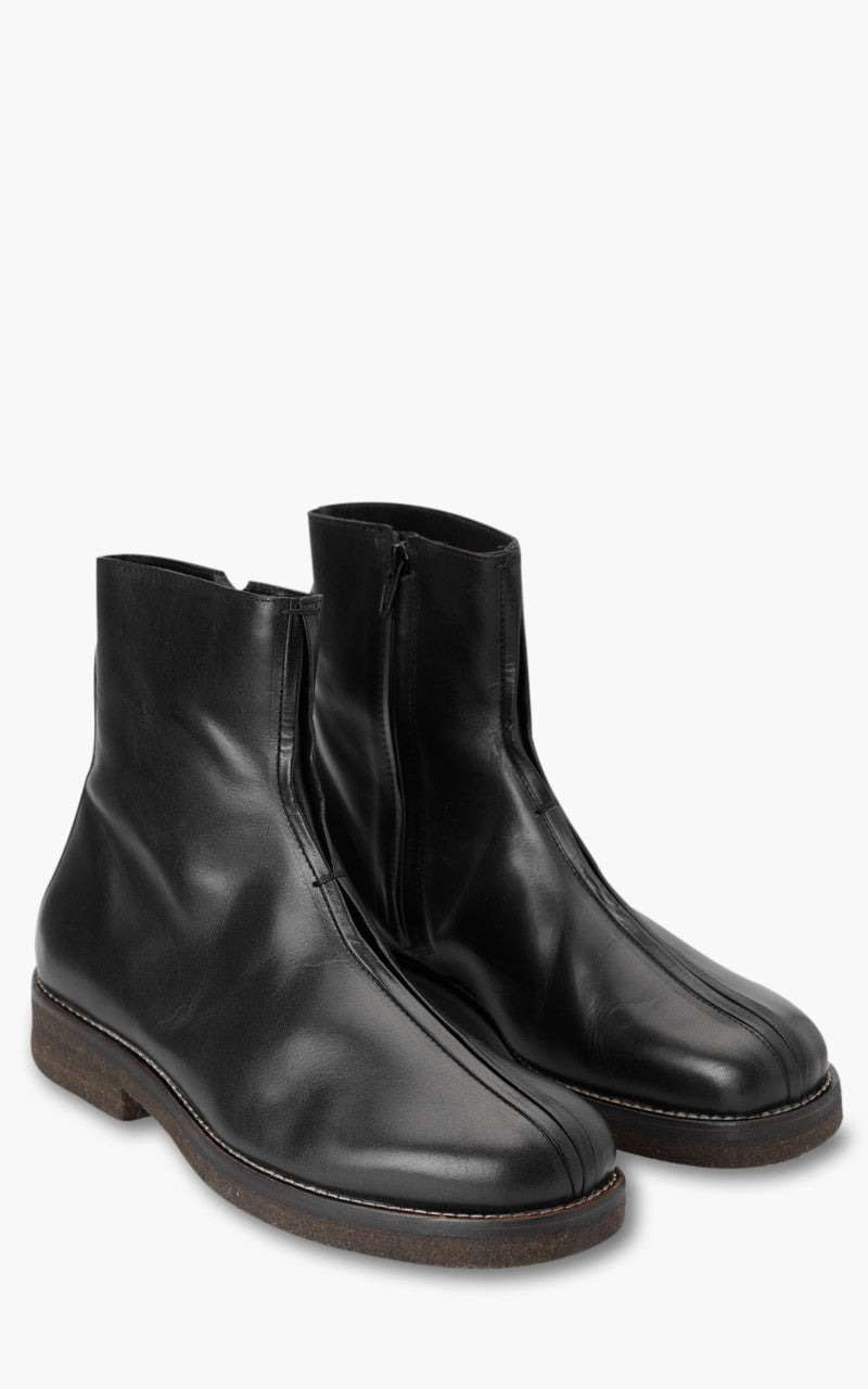 Lemaire Leather Boots Black