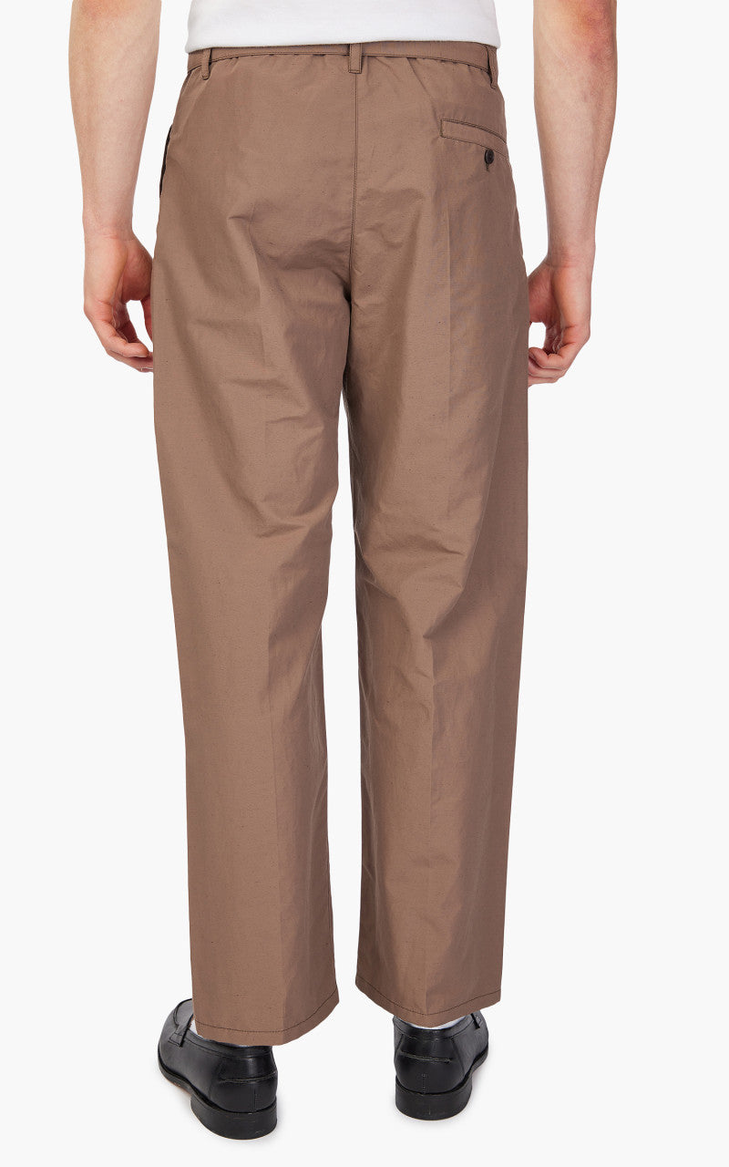Lemaire Belted Easy Pants Cub Brown