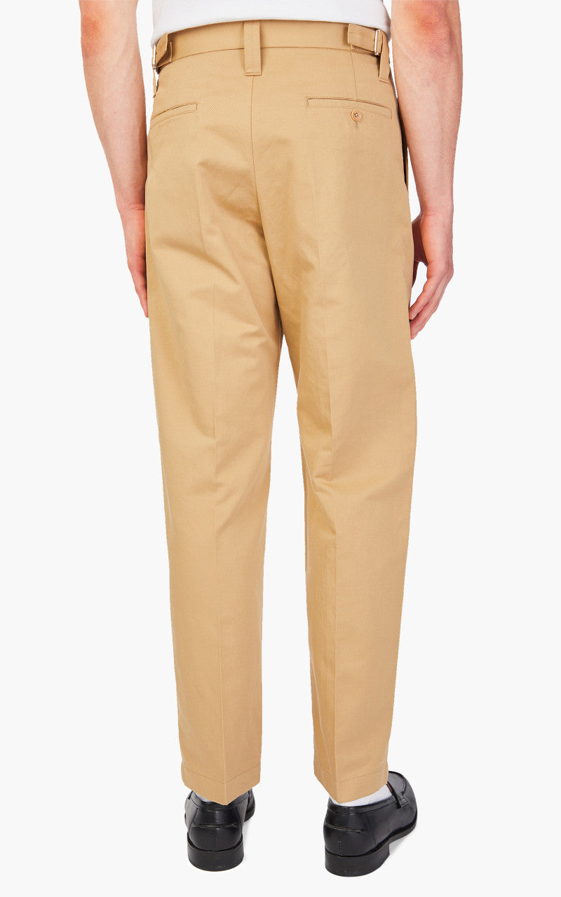 Lemaire One Pleat Pants Kraft Beige