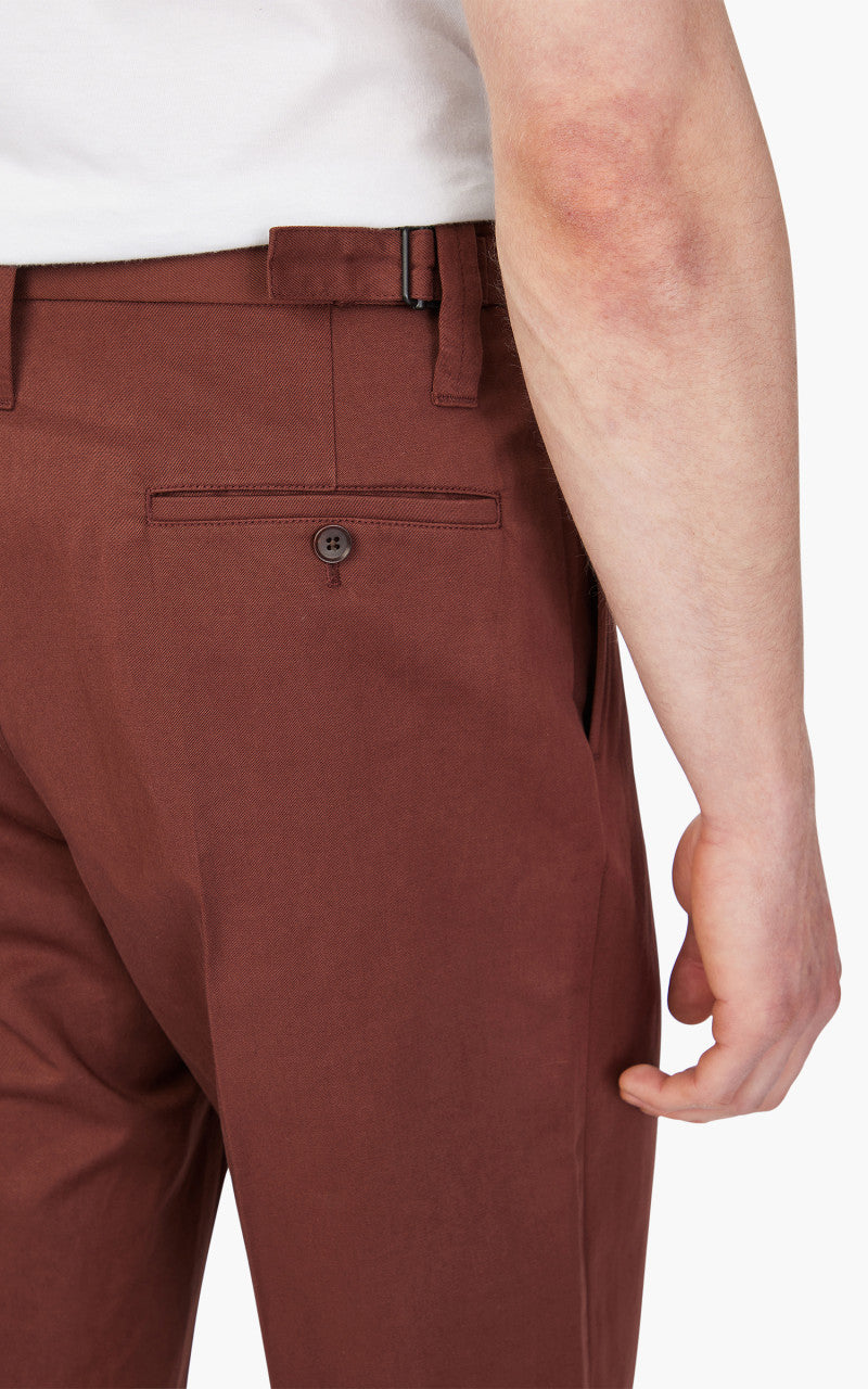 Lemaire One Pleat Pants Chocolate Fondant