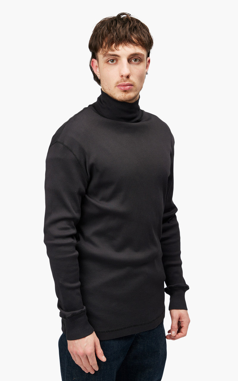 Lemaire Ribbed Turtleneck Squid Ink
