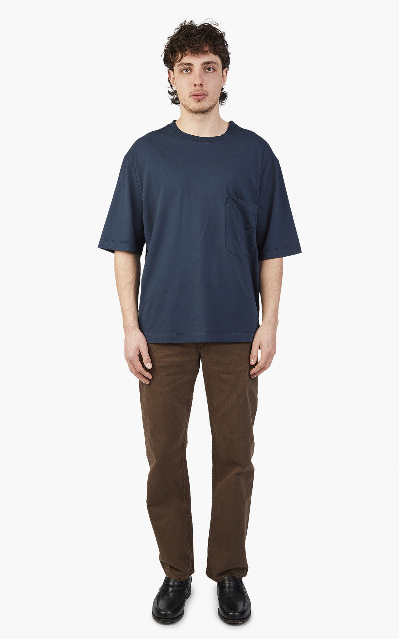 Lemaire Short Sleeve T-Shirt Dark Sapphire