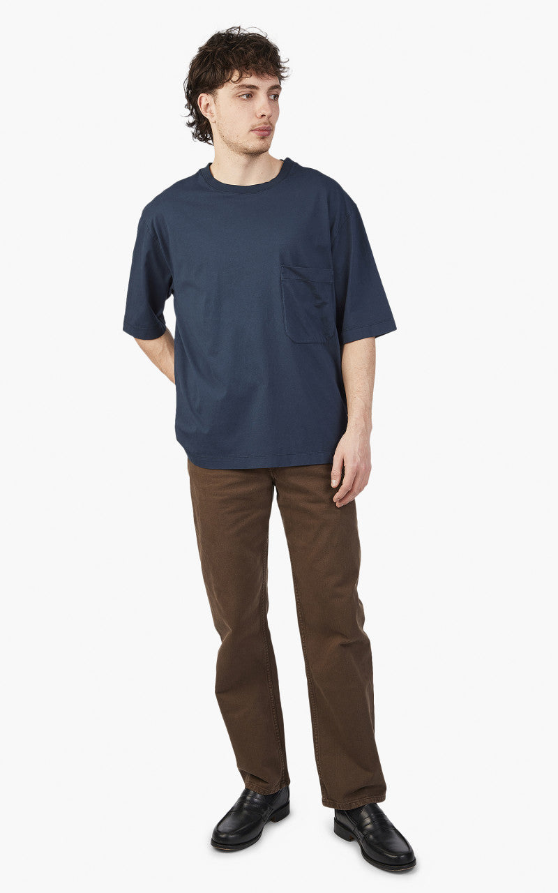Lemaire Short Sleeve T-Shirt Dark Sapphire