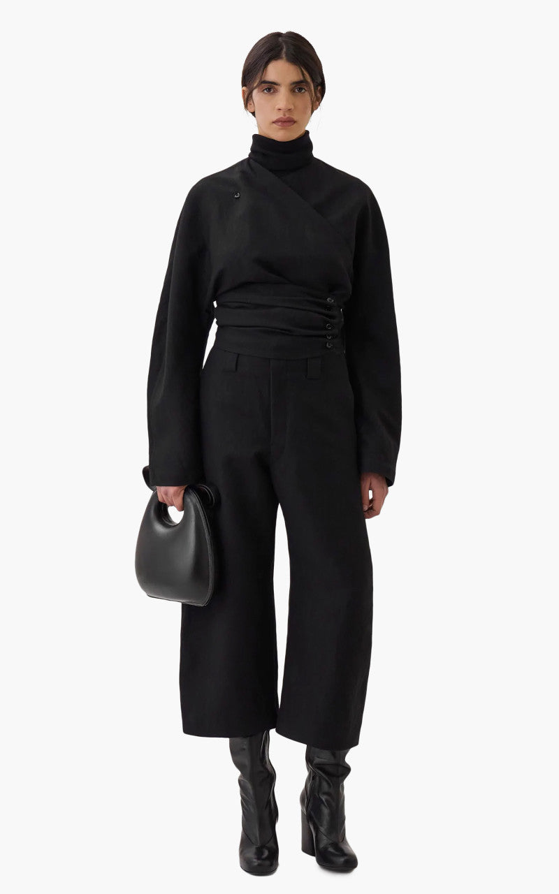 Lemaire Wrap Top Black