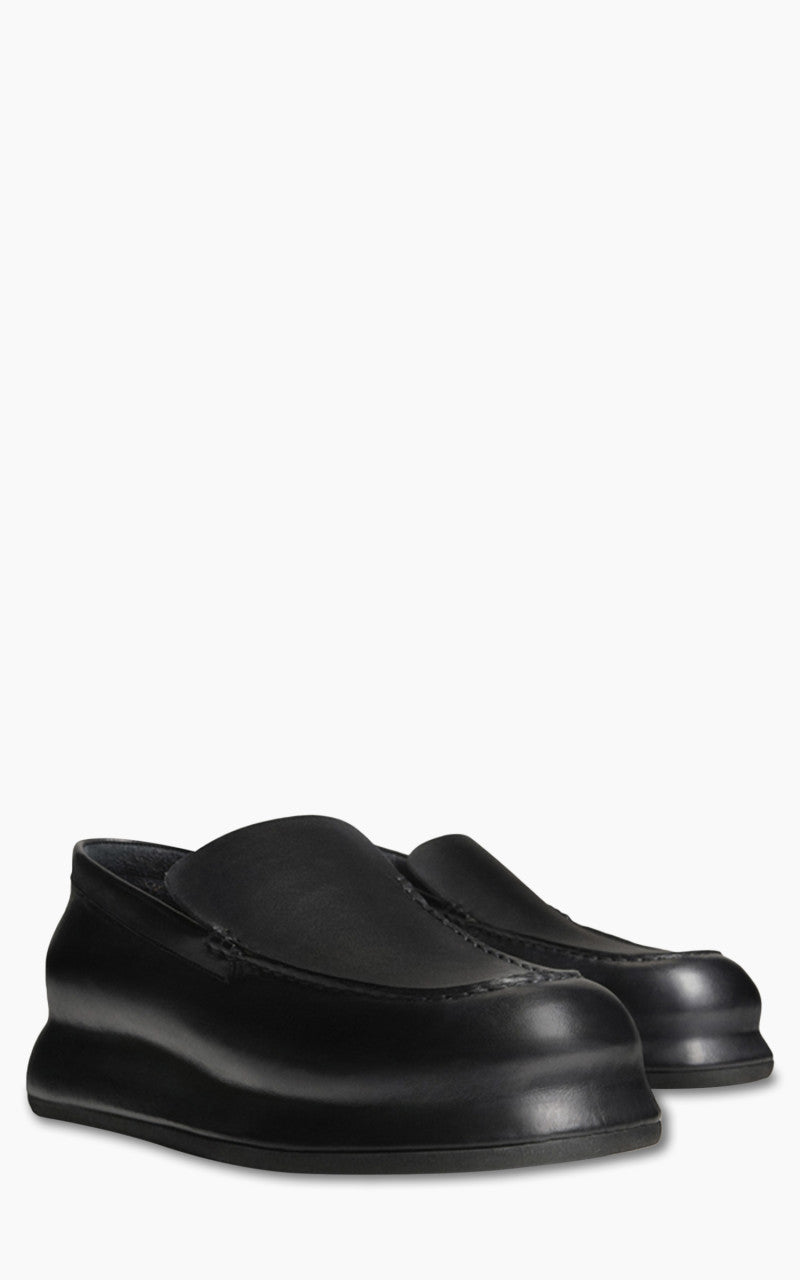 Jacquemus Les Mocassins Bricciola Sculpted Loafers Black