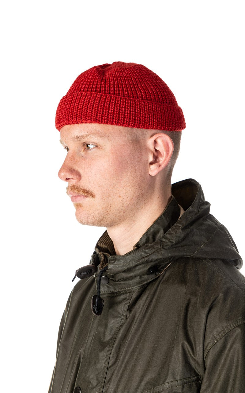 Leuchtfeuer-Strickwaren Leuchtfeuer Walfänger Knit Wool Beanie Red