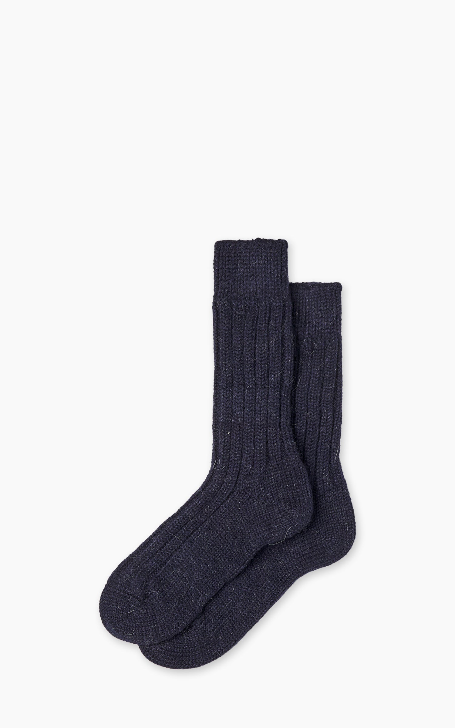 Leuchtfeuer-Strickwaren Sheep Wool Sock Navy