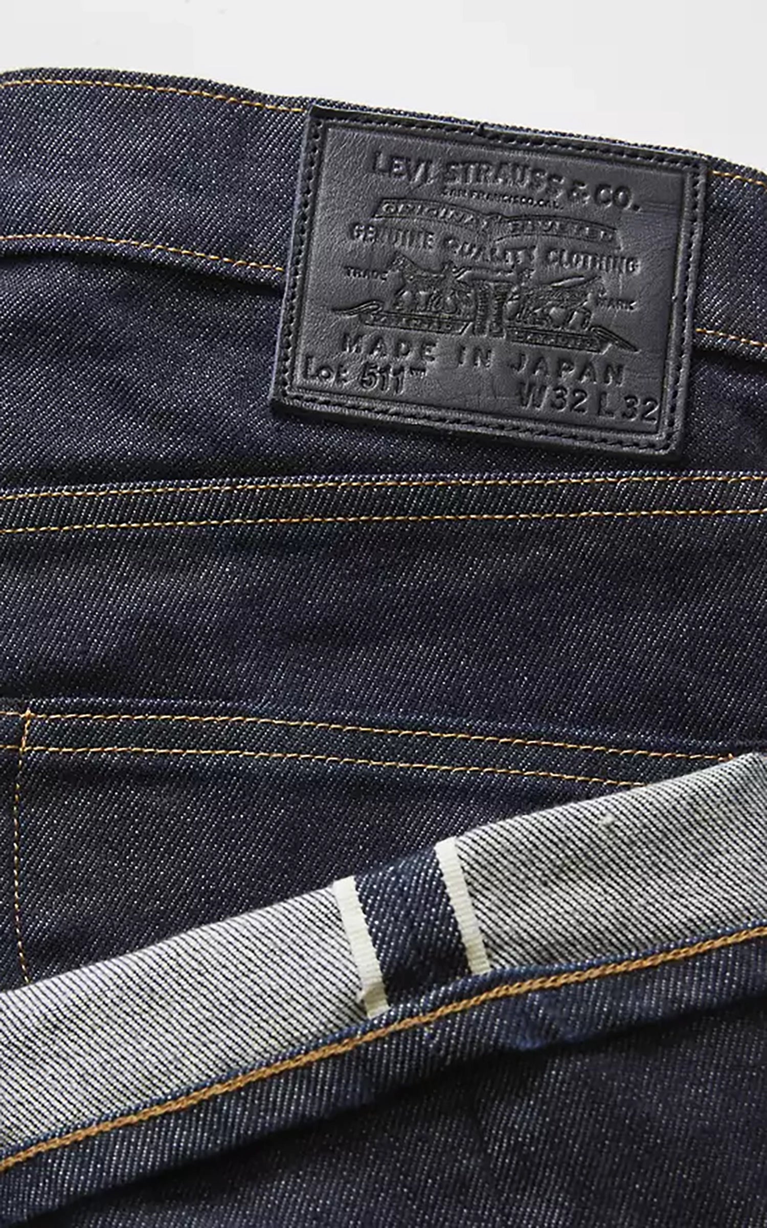 Levi's® Blue Tab™ MIJ 511™ Slim Jeans Rinse Blue