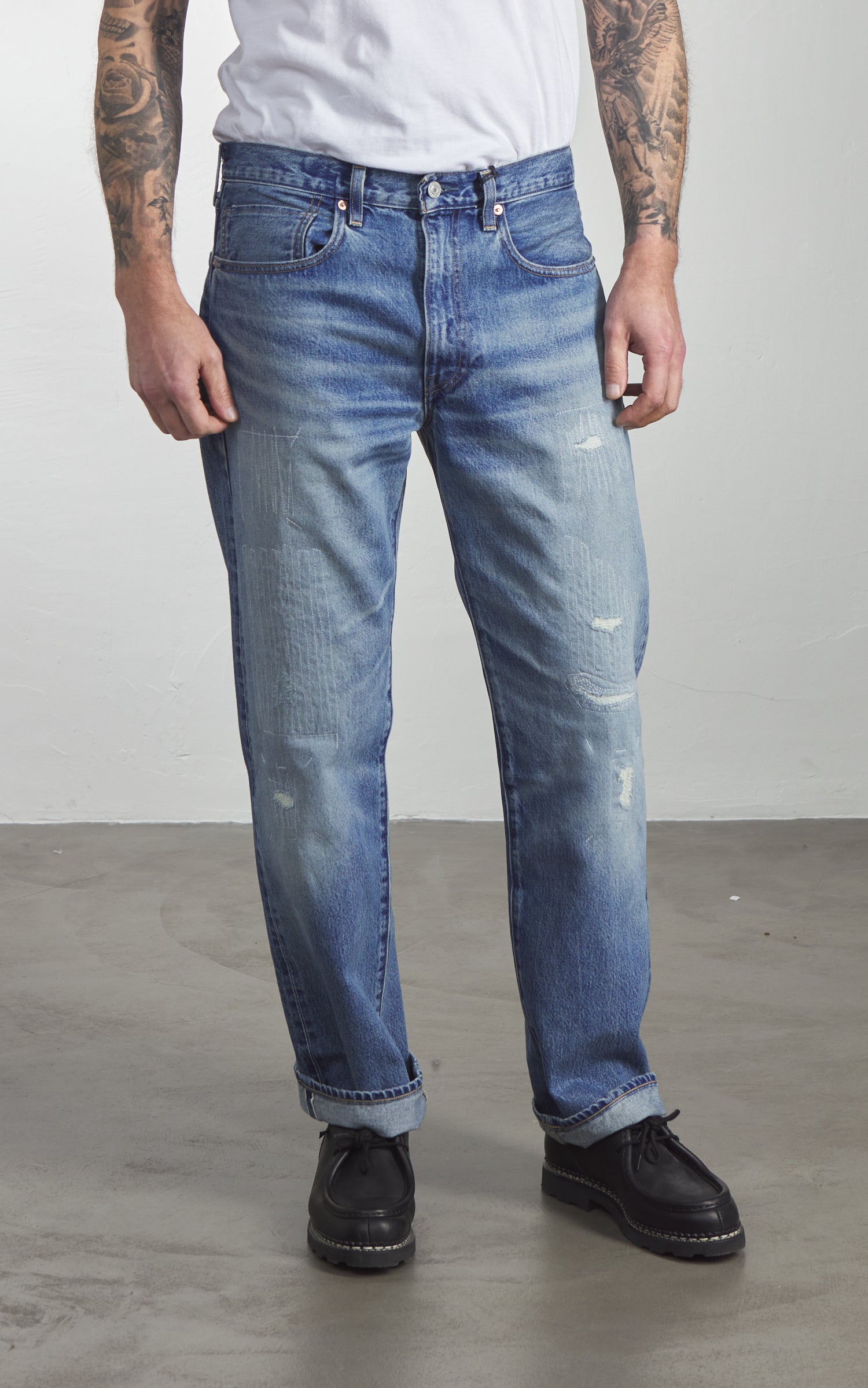 Levi's® Blue Tab™ Anchor Relaxed Jeans Top Deck Blue