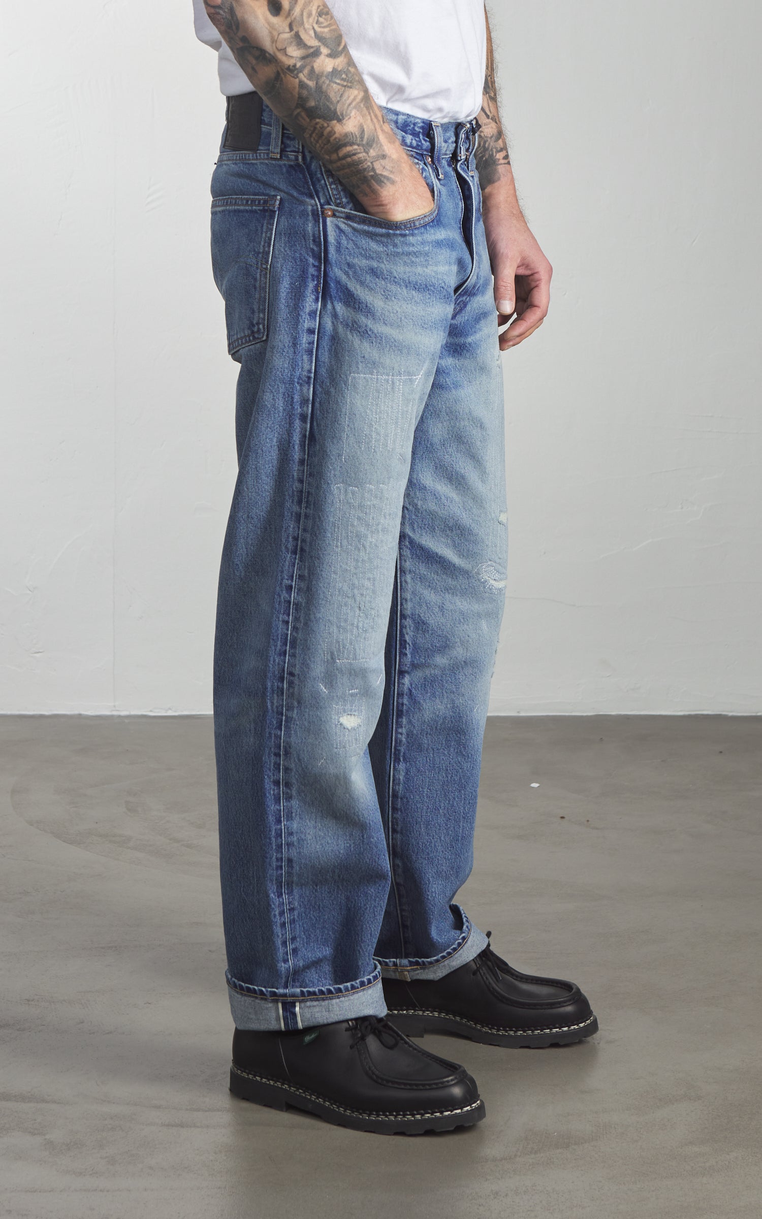 Levi's® Blue Tab™ Anchor Relaxed Jeans Top Deck Blue