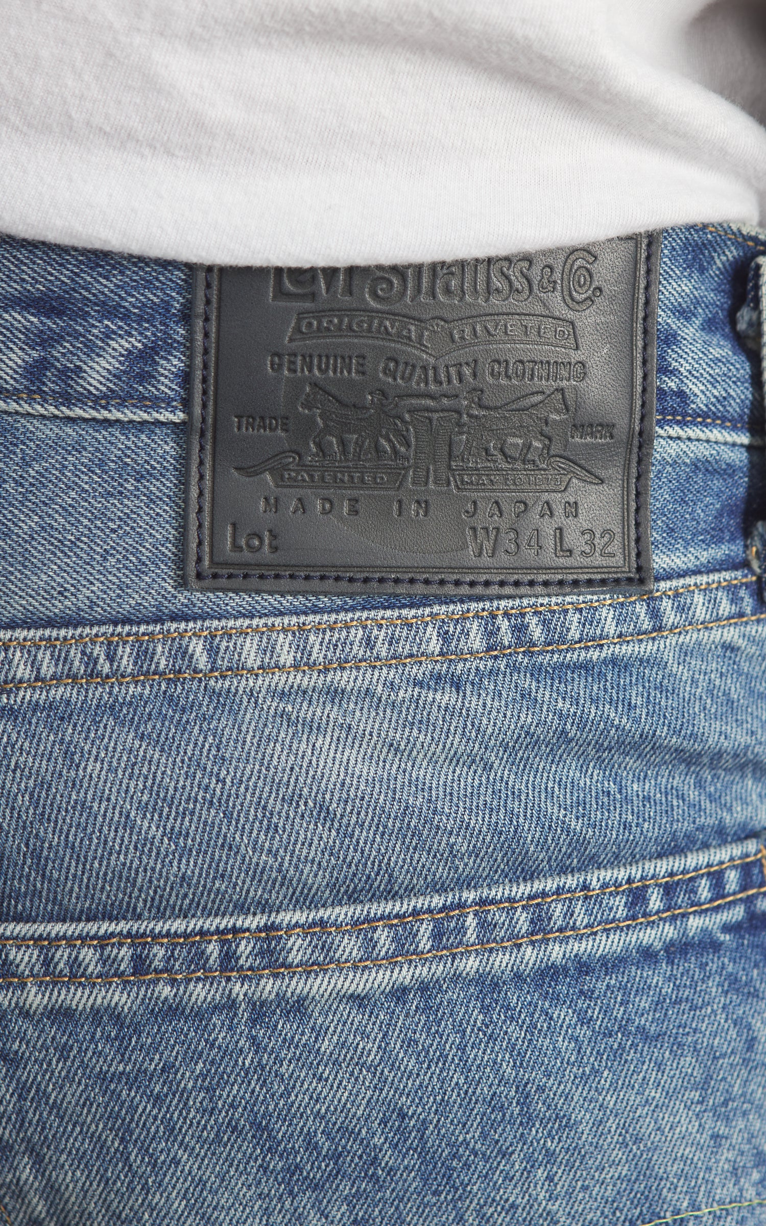 Levi's® Blue Tab™ Anchor Relaxed Jeans Top Deck Blue